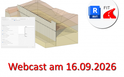 Kostenfreier Webcast FIDES-Infrastructure-Toolbox/FIT – parametrischer Verbau in Autodesk Revit mit FIT